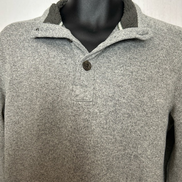 G.H. Bass & Co. Men's Heather Gray Shirt Jacket 0119 - Picture 2 of 5